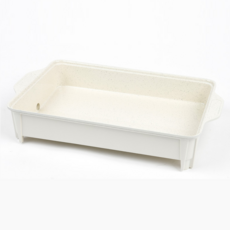 지라프 구이바다 전골팬 불판 M L 그리들 고기불판 코팅 기름마개, 1개, 지라프 전골팬 M(미듐) 아이보리(단품)