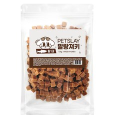 펫슬레이 말랑 져키 1.1kg 강아지간식, 황태, 1개