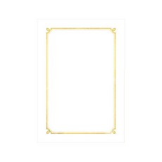 금박상장용지 A4 180g 100매 졸업장 수료증 임명장, 금박상장용지 A4 180g 100매 졸업장 수료증 임명