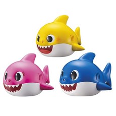 BABY SHARK 목욕탕에서 ぷ카ぴ! 베이비 샤크 노랑 4971404319202, 1개