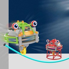 외줄타기 인형 외계인 외발자전거, 텀블러 외발 자전거 레드