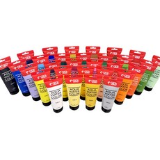 티티경인 아쿠아 물감 220ml 대용량물감 수채화물감, 4.빨강