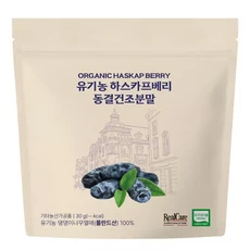 리얼케어 하스카프베리 동결건조분말, 30g, 1개