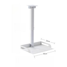 빔프로젝트 브라켓 선반 회의실, 화이트 대형 30-60cm, 기본 색상