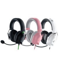 Razer BlackShark V2 X 有線電競耳機, PC版-粉,主商品