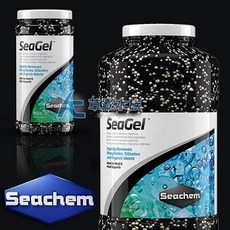 Seachem SeaGel 濾材 適用於海水與淡水缸, 1個, 多功能去毒濾材（500ml）