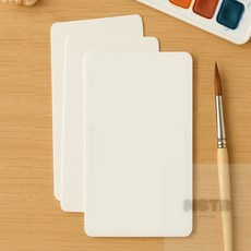 로레셋 손그림용 반코팅 미니카드 100매 5.5x9cm 문구카드