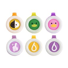 天然植物精油驅蚊扣 寶寶兒童安全防蚊扣 夏季戶外必備物理性驅蚊神器