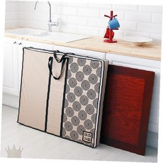 주방 싱크대 하부 도마 칼 조리도구 분리 보관 정리 수납 커버 덮개, 1개, 중교자