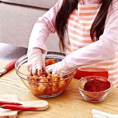 일회용 비닐장갑 아동비닐장갑, 유아4-8세