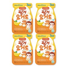 아이배냇 핑거요거트, 바나나, 20g, 4개