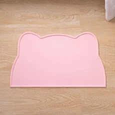 반려동물 식기 매트 미끄럼 방지 실리콘 강아지 고양이 밥그릇 식사/물통 패드 트레이, 03 ADH634