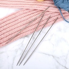 뜨개질 스텐 대바늘 장갑바늘 12호 4P, 본상품