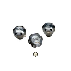 POSH 鈦合金 煞車間距調整螺母 適用 BREMBO 11mm 側推總泵, 1個, 原色