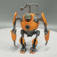 컬러풀 데이지 브릭 베어 나노 블럭, F. 은색은 약 7cm 높이