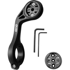 지오이드 자전거 컴퓨터 마운트 아웃프론트 사이클링 로드 바이크 Garmin Wahoo Bryton Magene Cycplus CoSpo XOSS 및 GoPro 액션 카메라 라이트