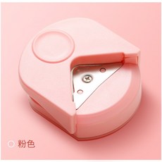 R4 카드 둥근 커터 코너 라운더 종이 휴대용 구멍 트리머 각도 테두리 펀치 사진 스크랩북 사무실 DIY 공예 HandTool, Pink, Pink