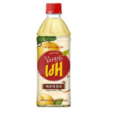 해태 갈아만든배 PET 배주스, 500ml, 18개