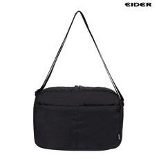 [백화점상품] eider 아이더 크로스백 남녀공용 포그니 FOGNI 플랩 운동갈때좋은, 블랙(Z1)
