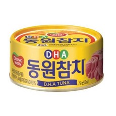 동원참치 DHA 통조림, 250g, 6개