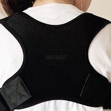 어깨자세교정기 라운드숄더교정 등펴기 버클식 등교정, 1개