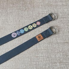 만두카 요가 매트 스트랩 미드나잇 샌드 로즈우드 버브 썬더 프로라이트 엘더베리, 1개, 진그레이 gray