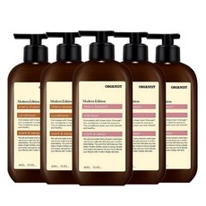 오가니스트 체리블라썸 모던 샴푸400ml(3개)+컨디셔너400ml(2개), 1세트