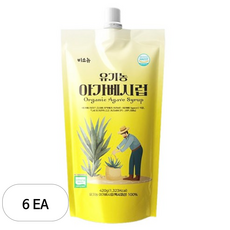 비소뉴 유기농 아가베시럽, 420g, 6개