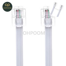 [픽네트웍스] 랜케이블 전선케이블 전화선케이블 전화 케이블 5M