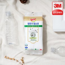 3M 대형 일반형 재활용 PET 정전기 청소포 30매 스카치브라이트