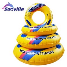 물놀이용 원형 손잡이 튜브 85cm 여름휴가용품 바캉스, SUNVILLA원형튜브85cm