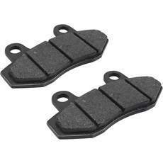 프로 BAT 디스크 브레이크 패드 슈즈 50cc 110cc 125cc 150cc 200cc 250cc 스쿠터 모프드 피트 바이크 ATV 오토바이 팩 2인용, 1개