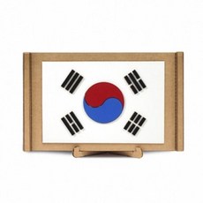 DIY 뚝딱 추천 우드 우든페이퍼 꾸안꾸 태극기 거치형 ko9+7572Ir