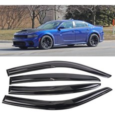 SONTIAN 윈도우 바이저 테이프 온 사이드 2019-2022 닷지 램 1500 크루 캡용 트럭 윈도우 디플렉터용 레인 가드 벤트 디플렉터 차량용 윈도우 바이저 벤트