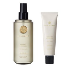 태국 한 화이트티 & 카멜리아 바디오일 260+핸드 크림 50g HARNN, 1개, 260ml