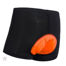 사이클링 라이딩 쿠션 패드 일체형 보호 이너웨어 엉덩이 충격 흡수 통기성 메쉬