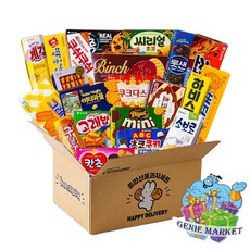 지니마켓 과자 선물 세트 단체 회사 기업 탕비실 사무실 간식 박스 푸짐한 종합 과자 선물 세트 R, 1개