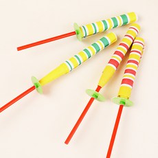 종이 총 어린이 장난감 놀이 완구 종이총, 1개, 랜덤