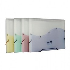 청운)도큐먼트화일 X밴드형 A4(연두), 1개, 상세페이지 참조