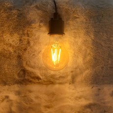 나스필 LED 필라멘트 램프 4W 디밍 밝기조절 가능 에디슨 전구 조광기 카페 매장 포인트 감성조명, 1개
