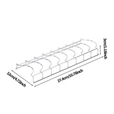 주방 그릇 접시 스테인레스 스틸 홀더 홈 칼 붙이 요리 냄비 뚜껑 랙 가정용 악세사리, Short bowl ra