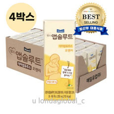 앱솔맘 임산부 식이섬유 주스 쾌변 음료 X4, 200ml, 1개