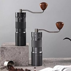 킨그라인더 K6 커피 수동 핸드밀 핸드드립 캠핑용, Z50 칠성 수동 그라인더 회색