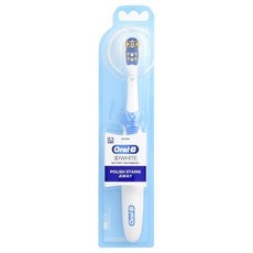 추석특집 Oral-B 3D White 전동 칫솔 칫솔 1개 선물로좋습니다, OralB 3D White 전동 칫솔 칫솔 1개