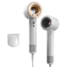 66억 플라즈마 초고속 무엽 드라이어 BLDC 무소음 헤어드라이기 풍량 초강력, 화이트, CM-936