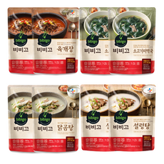 [套餐] Bibigo Yukgaejang x 2 +紫菜湯x 2 +雞湯x 2 + Seolleongtang x 2, 1套