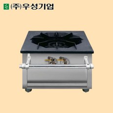우성 업소용 가스렌지 600 낮은렌지 450 1200 1500 1800 곰탕 가스레인지 화구 버너 LNG LPG, 1) 낮은렌지 1구 450