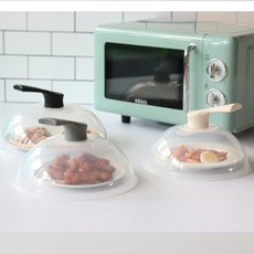 티본 손잡이 돔 푸드커버 뚜껑 3종 세트 1(개) 5651PN