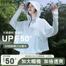奕桃官方防曬衣冰絲雙面料口袋款披肩防曬防風速乾透氣防曬服