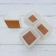 특대 사각 실리콘의자발캡 4P 반투명 48324PC 1(pc)